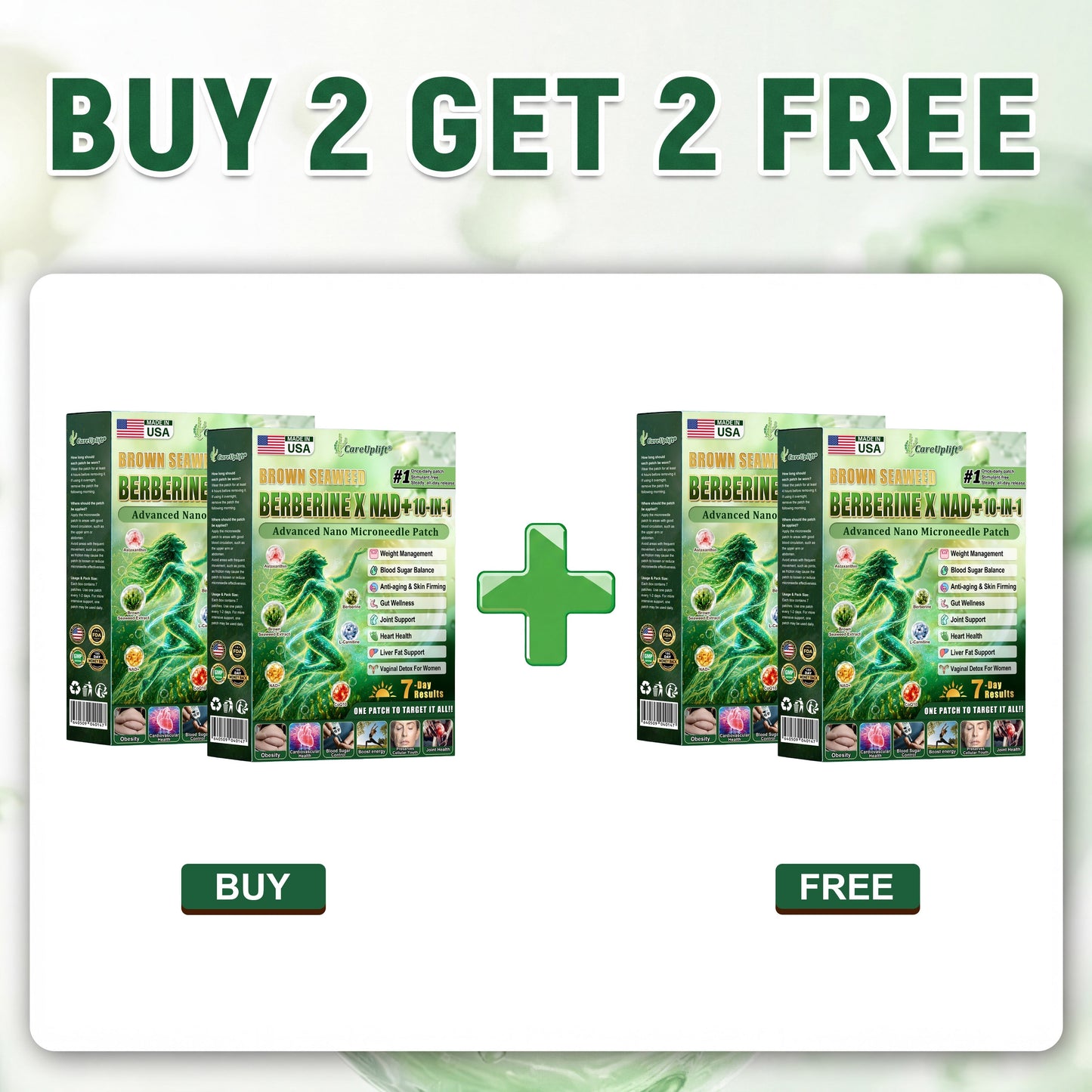 30𝑶𝒇𝒇𝒊𝒄𝒊𝒂𝒍 𝑺𝒕𝒐𝒓𝒆 | 𝐍𝐞𝐰!🍀𝐂𝐚𝐫𝐞𝐔𝐩𝐥𝐢𝐟𝐭® 𝐁𝐫𝐨𝐰𝐧 𝐒𝐞𝐚𝐰𝐞𝐞𝐝× 𝐁𝐞𝐫𝐛𝐞𝐫𝐢𝐧𝐞× 𝐍𝐃𝐀+ 𝟏𝟎-𝐢𝐧-𝟏 𝐍𝐚𝐧𝐨 𝐌𝐢𝐜𝐫𝐨𝐧𝐞𝐞𝐝𝐥𝐞 𝐏𝐚𝐭𝐜𝐡(𝐉𝐮𝐬𝐭 𝐨𝐧𝐜𝐞 𝐚 𝐝𝐚𝐲, 𝐯𝐢𝐬𝐢𝐛𝐥𝐞 𝐜𝐡𝐚𝐧𝐠𝐞𝐬 𝐢𝐧 𝟕 𝐝𝐚𝐲𝐬）𝘽𝙚𝙧𝙗𝙚𝙧𝙞𝙣𝙚 + 𝐁𝐫𝐨𝐰𝐧 𝐒𝐞𝐚𝐰𝐞𝐞𝐝 𝙁𝙤𝙧𝙢𝙪𝙡𝙖 ✅ 𝐅𝐨𝐫 𝐨𝐛𝐞𝐬𝐢𝐭𝐲, 𝗟𝗼𝗼𝘀𝗲 𝘀𝗸𝗶𝗻,𝐝𝐢𝐚𝐛𝐞𝐭𝐞𝐬, 𝐬𝐥𝐞𝐞𝐩 𝐚𝐩𝐧𝐞𝐚, 𝐣𝐨𝐢𝐧𝐭 𝐢𝐬𝐬𝐮𝐞𝐬, 𝐚𝐧𝐝 𝐦𝐨𝐫𝐞💯💯（副本）